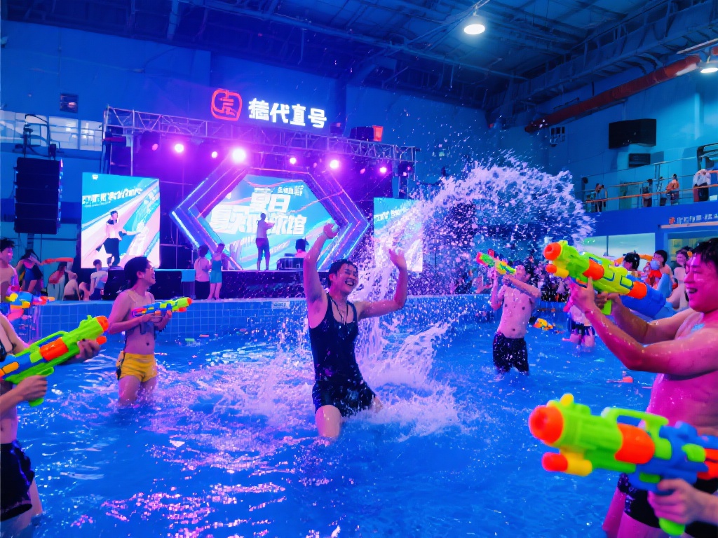说到壹号水上娱乐馆的亮点，怎能不提它的水上狂欢派对